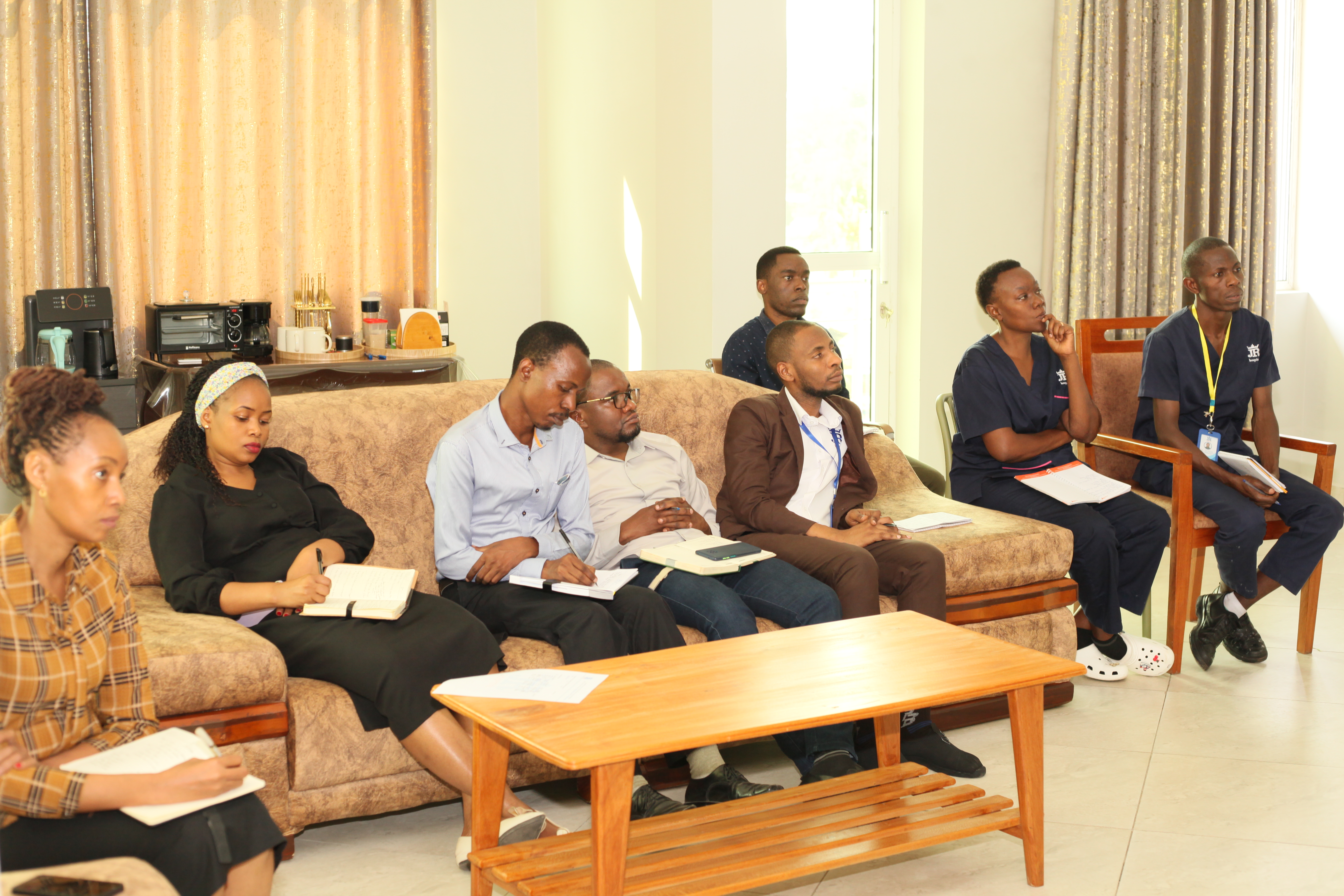 Magombe team in action